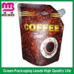 Vaccum seal custom printed aluminum foil stand up coffee bag wholesale