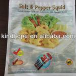 custom color printing plastic food packaging bag