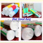 LDPE clear food packaging bag on roll