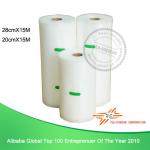 Food vacuum plastic rolls