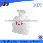 printed ice cube plastic bag