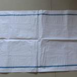 PP woven flour bag with color stripe