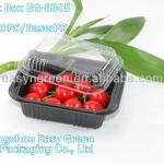 Popular Disposable Small Black Takeaway Container for Fruit/Salad EG-8505