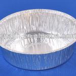 disposable round foil container