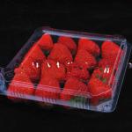 Plastic fruit tray packaging for strawberry