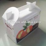 eco-friendly fresh fruit cartonplast boxes for shipping,plastic storage box for fruit