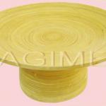 Bamboo Round tray for fruits