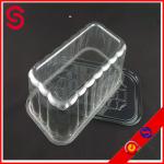 Bio-degradable salad fruit container tray