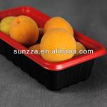 disposable blister plastic PET fruit food tray