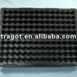 2014 NEW packaging black PS PP APET plastic trays for batteries