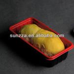 PS disposable blister plastic durian fruit tray