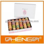 High quality customized made-in-china Paper Macaron Box for pastry packaging (ZDC13-116)