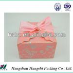 2013 new design decorative pink mini cupcake boxes