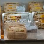 BOPS disposable plastic sandwich packaging box