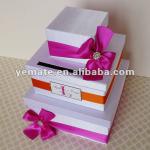 Paper cupcake box, wedding cake boxes, wedding cake card box--GB-55