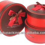 cylinder shape new design cake gift box design