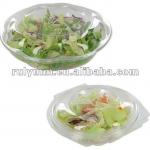 Transparent food grade blister for salad