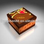 Custom Paper Cake Box For Cake Gift With Handle