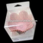 clear plastic cake box,cupcake box with hang