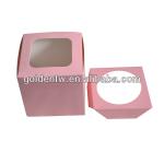 Custom new style packaging window box see through gift boxes