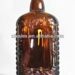 Custom 700ml Amber bottles for liquor