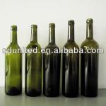 750ml high quality red glass wine bottles for sale