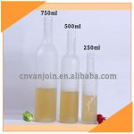 250ml 500ml 750ml Frosted Glass Bottle For Beach Drink Holders