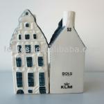 house shaped ceramic wine bottle
