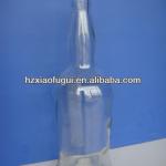 Transparent High Flint Glass Whiskey Bottle