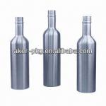 750ml Food Grade aluminium wine bottles with clear lacquer