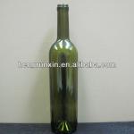 750ml Dark Green glass bottle for wine