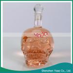 Crystal Head Vodka Skull Face Bone Glass Bottle 400ml