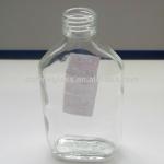 140ml clear small glass wine bottle