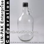 2.5 Litre clear Glass Bottle with handle