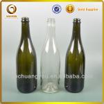 large inflatable design of glass champagne bottle and cork