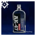 500ml Round Shoulder Cuboid Vodka Glass Bottle