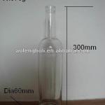 Crystal Glass 500ml vodka glass bottle