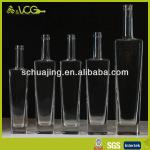 Square Glass Vodka bottle BV1042