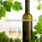 750ml glass red wine bottle with green or clear color