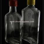 empty vodka glass bottle 200ml