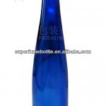 Blue Glass Wine Bottles For Vodka Whisky Gin And Rum Manufacture