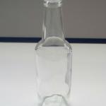 200ml clear glass wine bottle