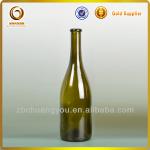 750ml printed clear burgundy wine bottle packaging