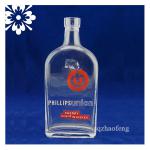 700ml Round Shoulder Clear Whisky Glass Bottle