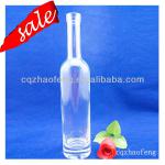 500ml Hot Sale Vodka Glass Transparent Bottles