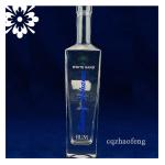 375ml Long Neck Clear Rum Glass Bottle