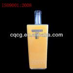 1L/750ml/500ml T shaped long neck vodka glass bottle