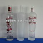 750ML CRYSTAL RUM GLASS BOTTLE