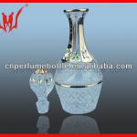Glass Liquor Bottle For Vodka Whisky Gin And Rum with Stopper
