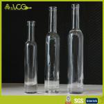 200ml and 375ml Extra Flint Glass Ice Wine Bottle with Cork Top